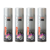4X Promatic Zinc Rich Primer Spray 500ml Spray Paint